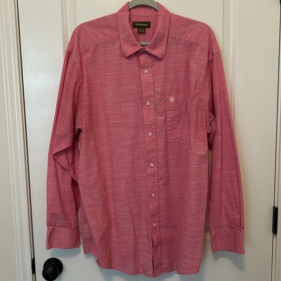 Men’s Ariat Button-Down Shirt - Picture 1 of 10